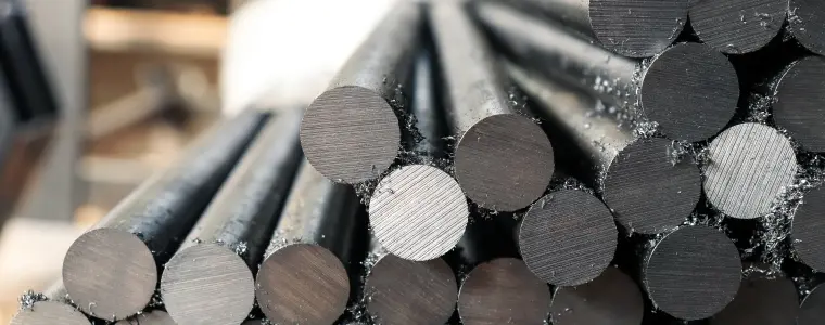 Stainless steel round bars for machining: high precision and easy cutting
