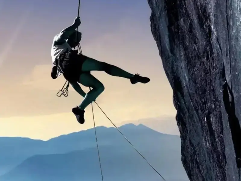 What material is the smooth silk rope made of