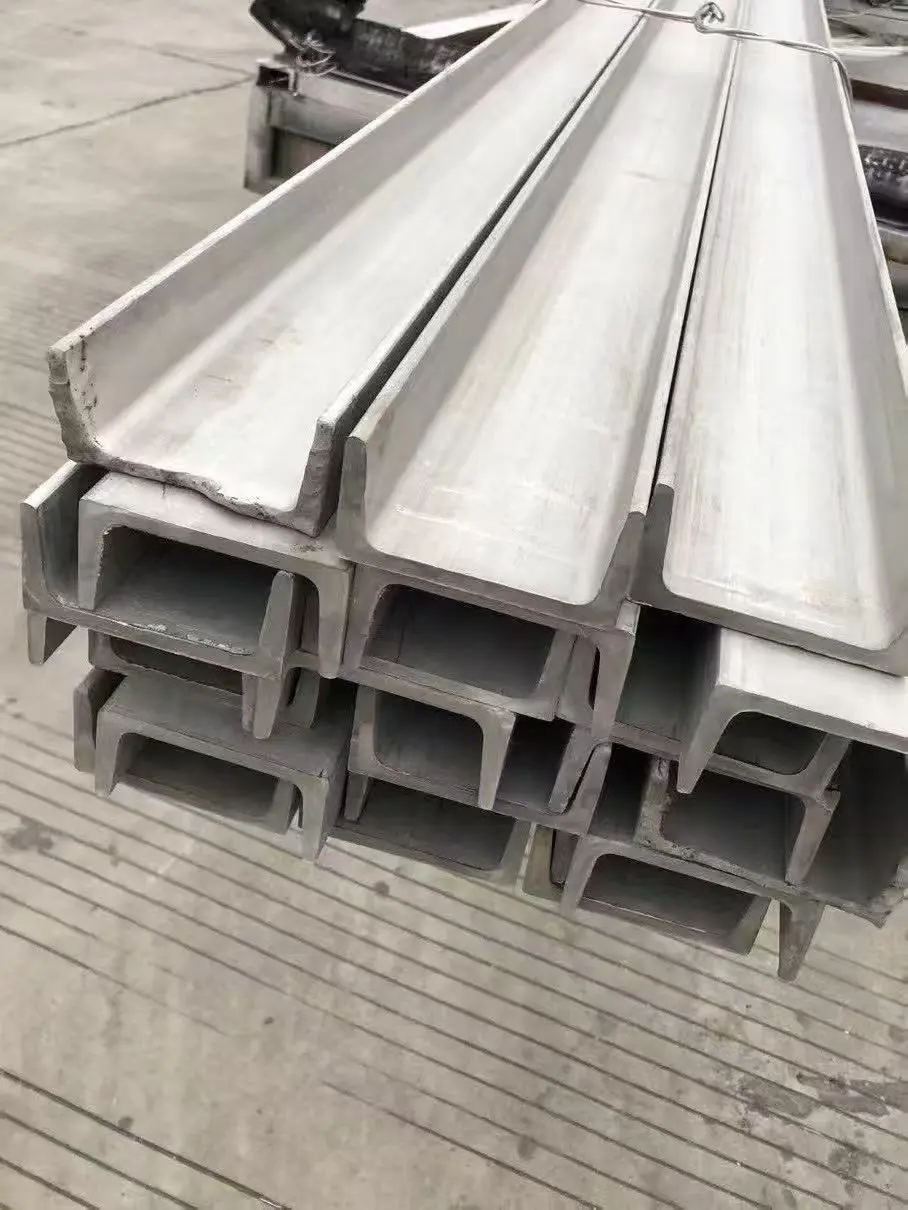 Stainless Steel U-Channel for Solar Panel Mounts